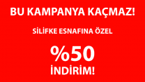 Web Tasarım'da Silifke Esnafına %50 İndirim!