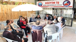 Başkan Turgut’tan Eğitim-İş Sen’e Ziyaret