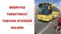 Beşiktaş Otobüsüne Saldırı!