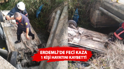 Erdemli'de Feci Kaza: 1 Kişi Hayatını Kaybetti
