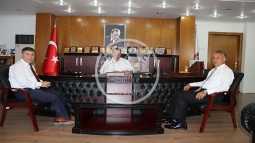 Halkbankası Müdürü Şahin'nden, Başkan Turgut’a Nezaket Ziyareti