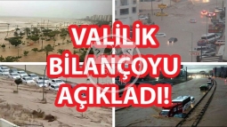 Mersin'deki Sel Felaketinin Bilançosu Açıklandı!