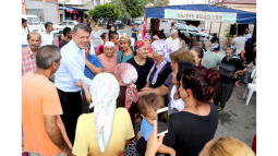 Silifke Belediyesi Say Mahallesi’nde Aşure Dağıttı