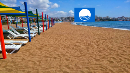 Susanoğlu Plajına Mavi Bayrak