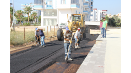 Taşucu Pazar Yeri Asfaltlanıyor