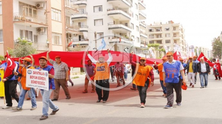 1 Mayıs İşçi Bayramı Kutlandı