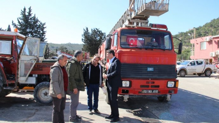 Başkan Turgut İncelemede Bulundu