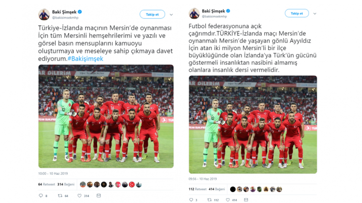 Kasım 2019'daki Türkiye-İzlanda Maçı İçin Kampanya Başlatıldı