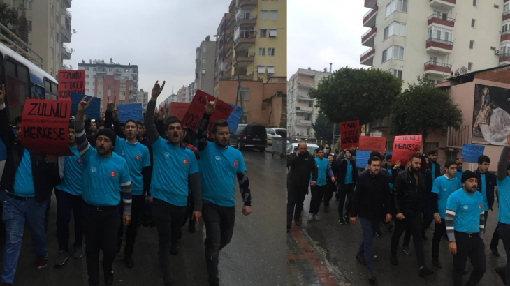 Silifke Ülkü Ocakları'ndan Doğu Türkistan'a Destek Yürüyüşü!