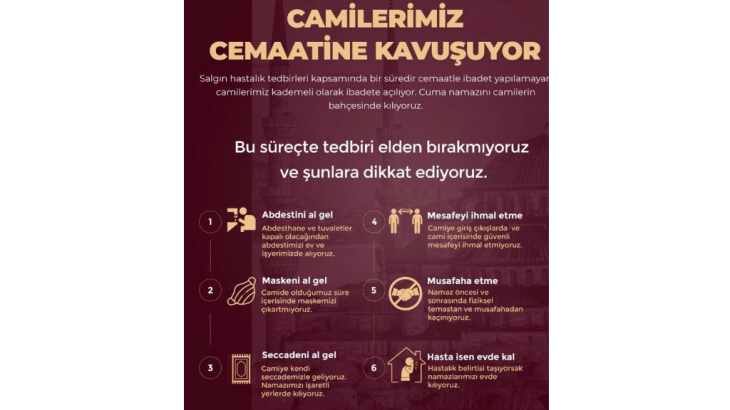 Silifke'de Cuma Namazı Kılınacak Camiler Açıklandı! (4)