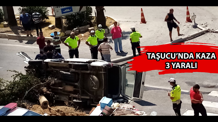 Taşucu'nda Kaza: 3 Yaralı